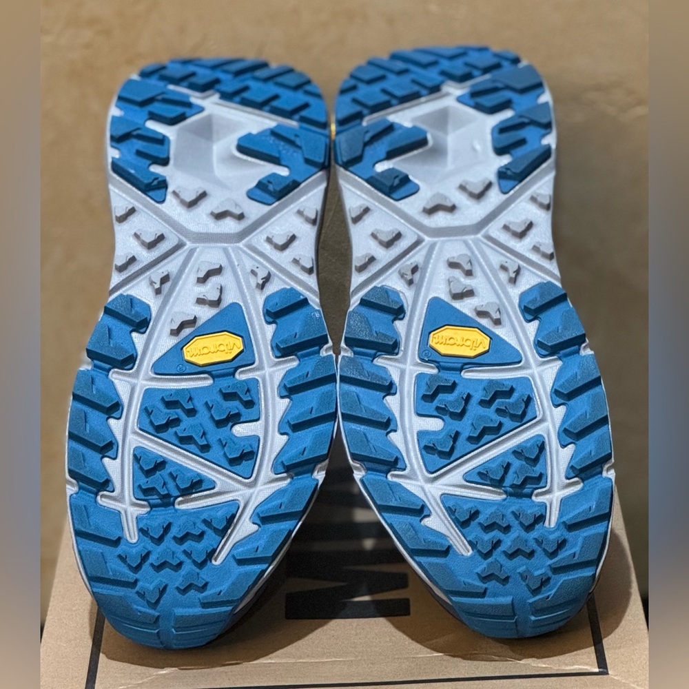 Hoka Womens Kaha GTX Trekking Hiking Boots Gore-Tex Lightweight Navy Blue - Picture 8 of 10